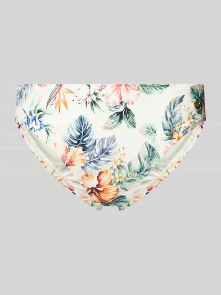 Figi bikini z aplikacją z logo model ‘Salsa’ Lascana biały