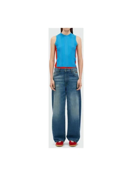 Jeansy Msgm niebieskie