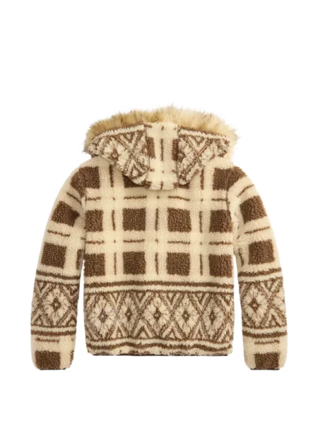 Geacă Ralph Lauren Rrl cu glugă cu blană