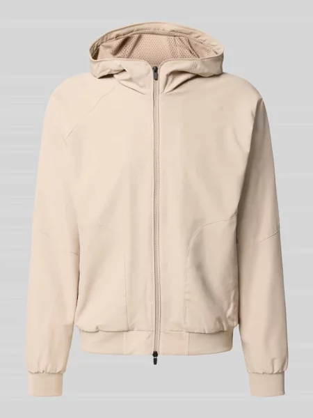 Kurtka z kapturem model ‘JAXON’ Jack & Jones beżowa