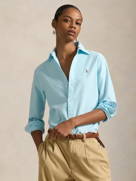 Polo Ralph Lauren Bluză CLASSIC deschis albastru