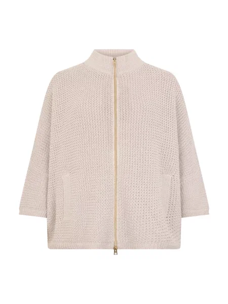 Kardigan Herno elegancki beżowy