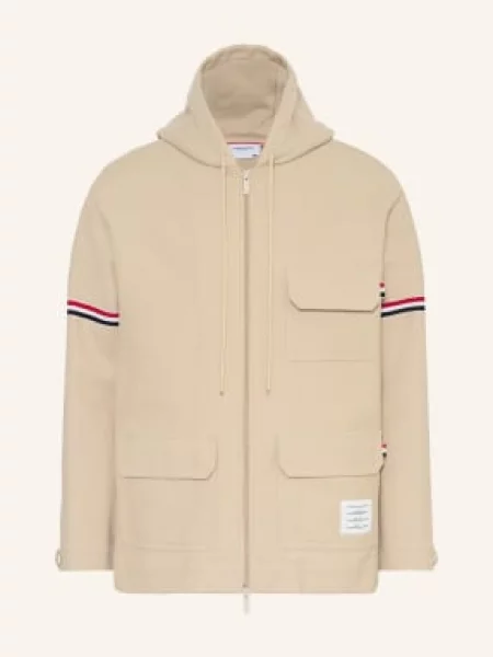 Thom Browne. Kurtka beige czarna