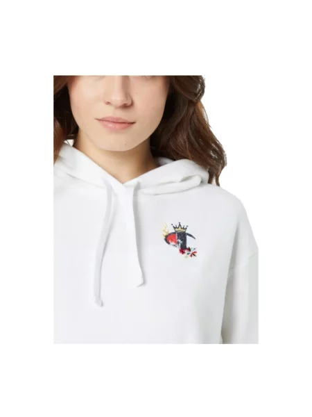 Bluza z kapturem Champion z kapturem biała