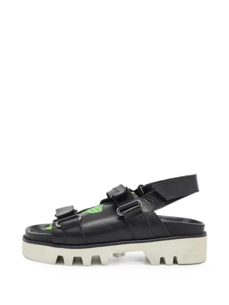 Sandale Dsquared2 slingback cu bretele negru