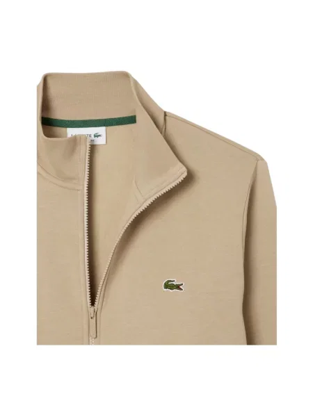 Bluza polarowa Lacoste polarowa beżowa