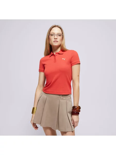 Puma Polo Premium Ess Polo czerwona
