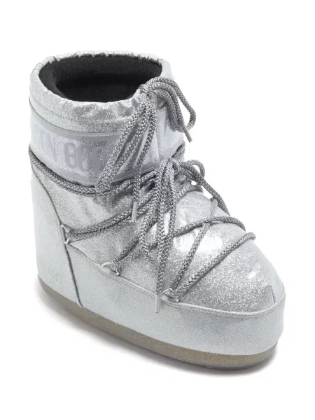 Kotníkové boty Moon Boot stříbrné