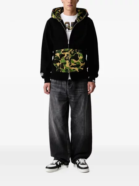 Tricou A Bathing Ape® cu autograf alb
