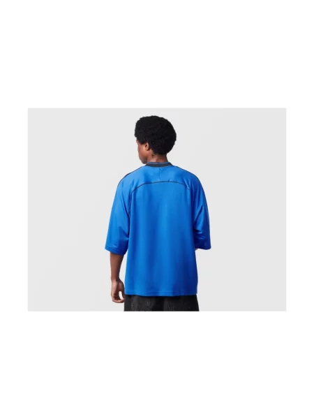 Dzianinowa koszula Adidas Originals niebieska