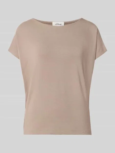 Oversized t-shirt z mieszanki S.oliver Red Label