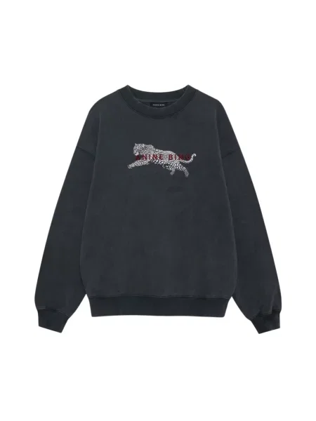 Bluza Anine Bing w panterkę szara