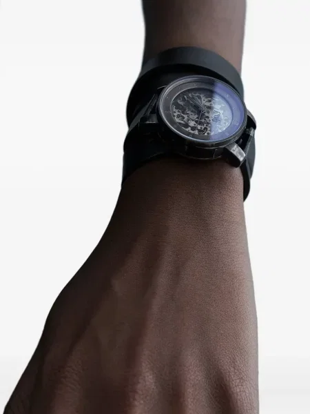 Кожени часовници Fob Paris сиво