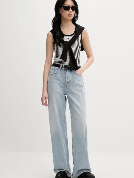 Top Tommy Jeans černý