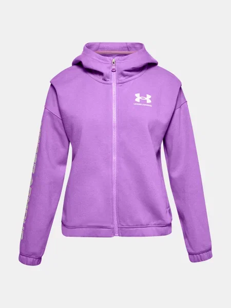 Gyerek kapucnis melegítő felső Under Armour fehér