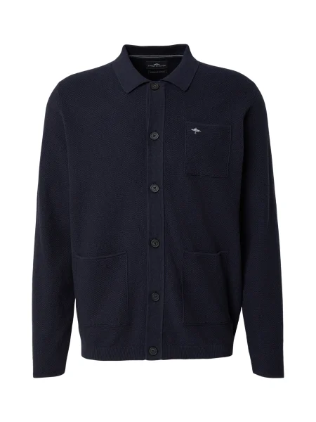 FYNCH-HATTON Kardigan námořnická modř