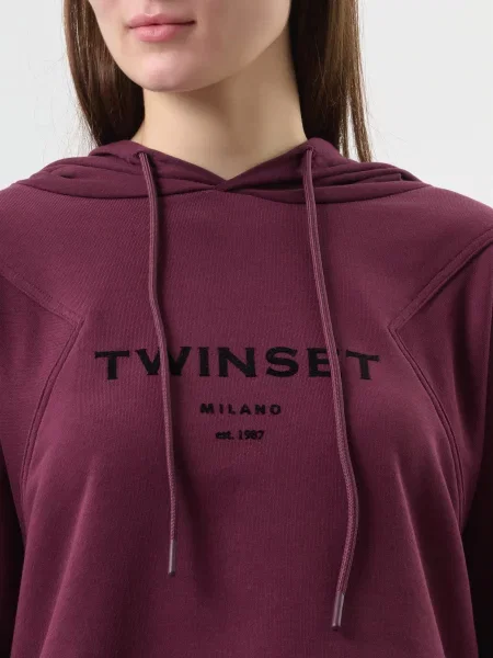 Костюмний спортивний костюм Twinset бордовий