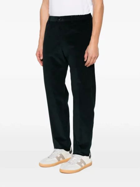 Pantaloni Tagliatore de catifea cord albastru