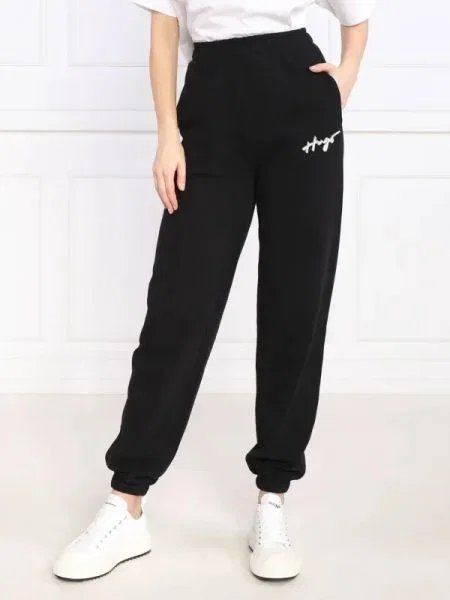 HUGO Pantaloni de trening Njola negru