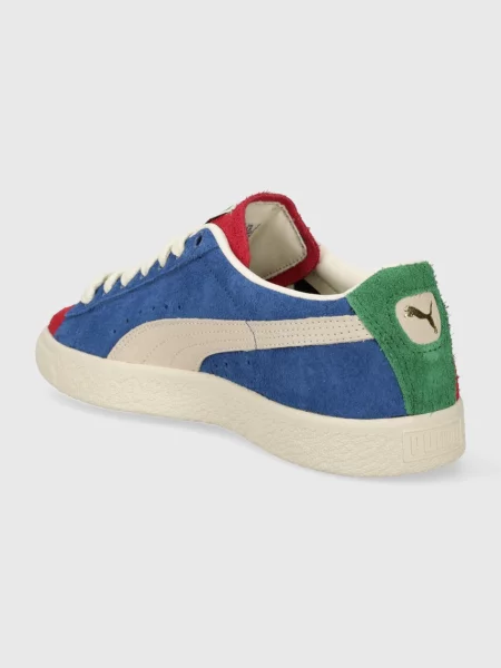 Sneakersy Puma Suede zamszowe retro czerwone