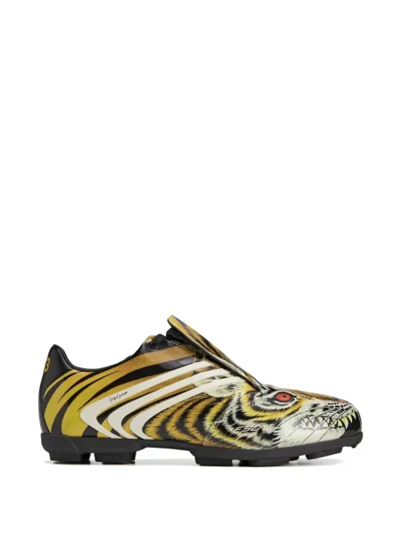 Sneakerși Adidas cu imagine cu dungi de tigru galben