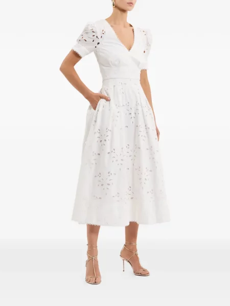 Rochie midi Rebecca Vallance alb
