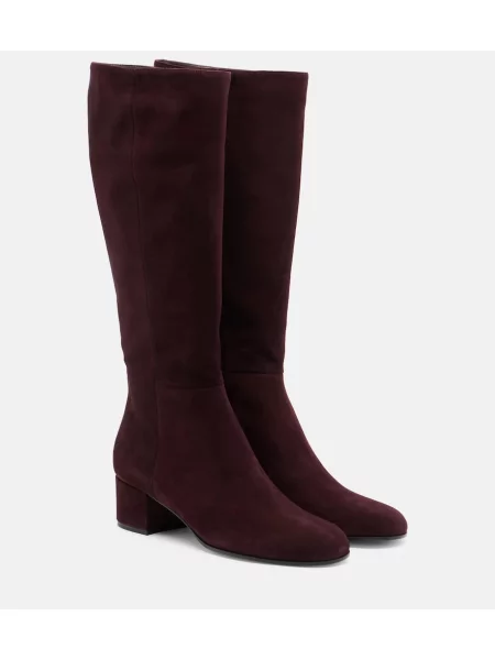 Cizme Gianvito Rossi din piele de căprioară