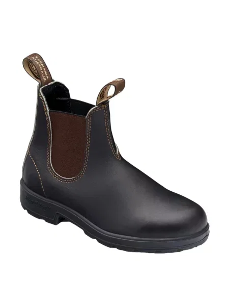Botki Blundstone skórzane niebieskie