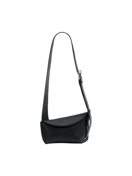 Torba Alexander Mcqueen skórzana czarna