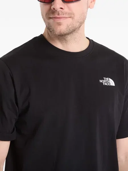 Tricou The North Face cu imagine negru