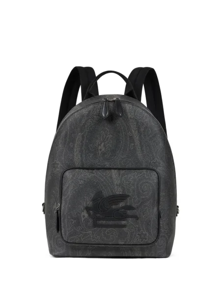 Rucsac Etro cu model paisley gri