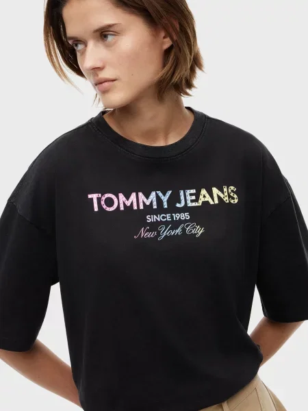 Футболка Tommy Jeans черная