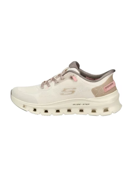 Botki Skechers beżowe