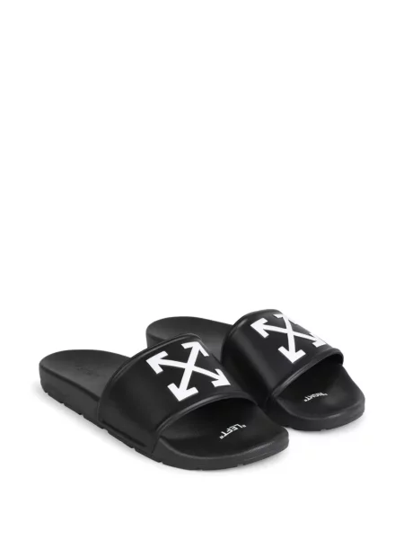 Papuci Off-white alb