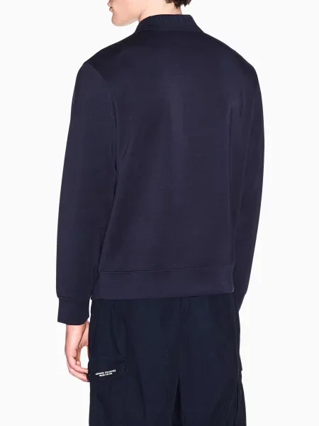 Свитшот Armani Exchange из модала синий