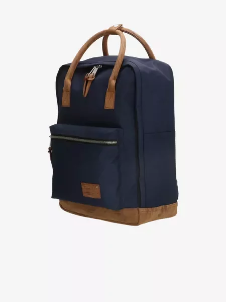 Enrico Benetti Santiago Notebook 17 l Blue Backpack Blue μπλε