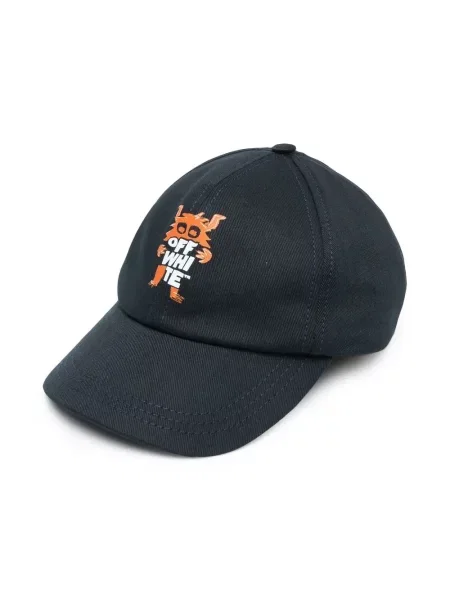 Czapka z daszkiem dziecięca Off-white biała