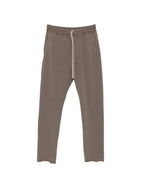 Pantaloni Rick Owens Drkshdw alergare cu cordon gri