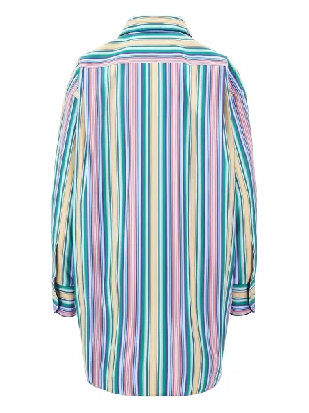Top Etro cu dungi albastru