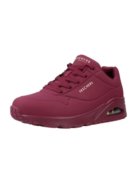 Sneakersy Skechers Uno Stand On Air Bordó červené