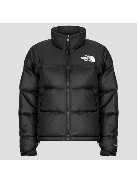 Páperová bunda The North Face Retro Nuptse čierna