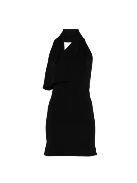 Top Khaite asymetryczny czarny