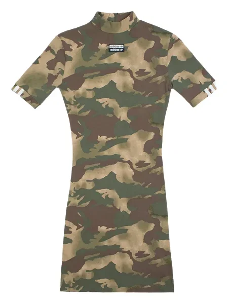 Pruhované krajkové pruhované tričko Adidas s vázáním šedé