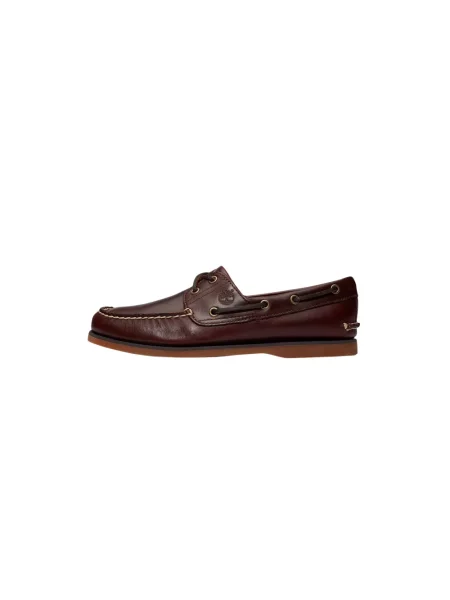 Półbuty Timberland skórzane klasyczne brązowe