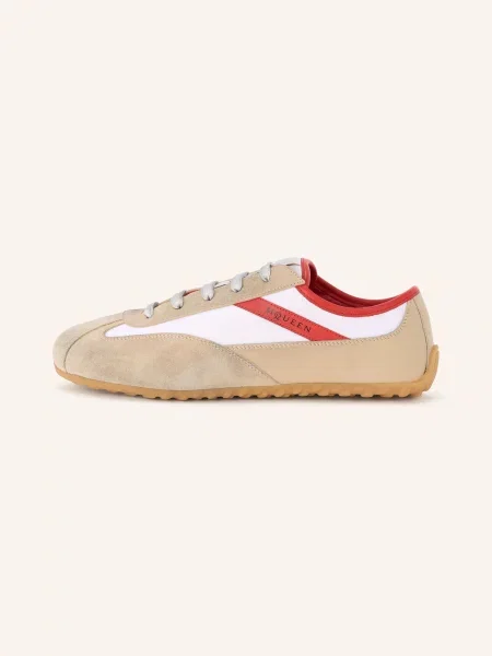 Mcqueen Trampki beige białe