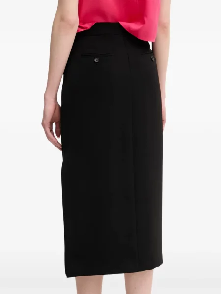 Fustă Marc Aurel cu crăpătură negru