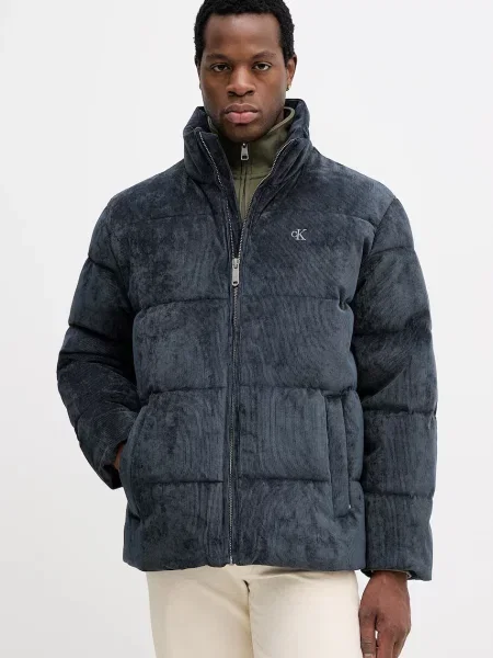 Calvin Klein Jeans kurtka granatowy zimowa