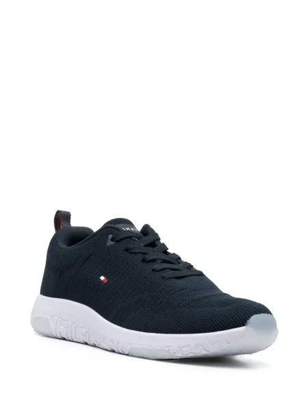 Žebrované tenisky Tommy Hilfiger modré