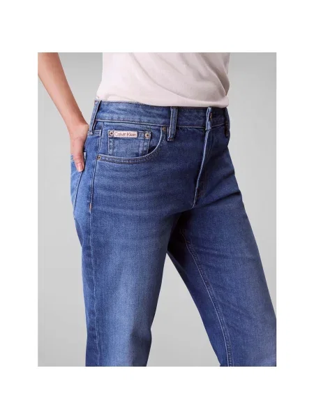 Blugi Calvin Klein Jeans albastru