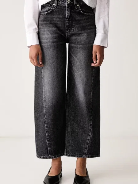 Joop! blugi wide leg pentru femei gri